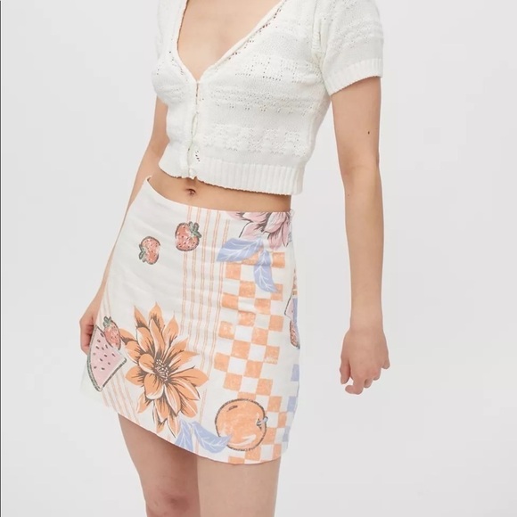 Urban Outfitters BDG Stella Pelmet Mini Skirt- S - Picture 2 of 8